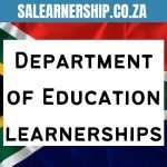 Department of Education learnerships